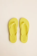 Load image into Gallery viewer, Rudolph Care &amp; Sleepers | Yellow Flip Flops - Slim Strap | Size 38