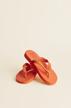 Load image into Gallery viewer, Rudolph Care &amp; Sleepers | Orange Flip Flops – Wide Strap | Size 37