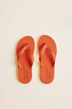 Load image into Gallery viewer, Rudolph Care &amp; Sleepers | Orange Flip Flops – Wide Strap | Size 38